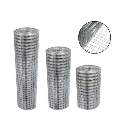 1 インチ X 1/2 インチ溶接金網パメル中国工場亜鉛メッキ ワイヤー溶接メッシュ 2 メートルのメッシュ フェンスに使用されます。