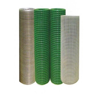 衝撃耐性 UV耐性 耐腐蝕性 PVC 溶接式ワイヤメッシュロール 土木工学およびフェンシング