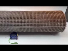 オイルメッシュのための亜鉛メッキワイヤー編まれた金網を編むひだ付き鋼線メッシュ