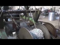 1.6mm 500m 25kgs/ロール 溶融亜鉛メッキ有刺鉄線